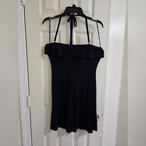 Bebe Sport Neck Strap Black Dress